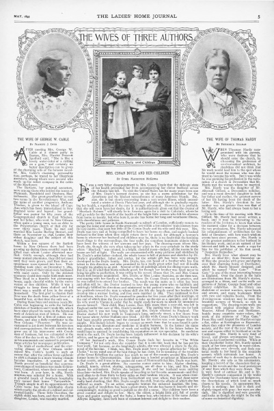 File:Ladies-home-journal-1895-05-p5-mrs-conan-doyle-and-her-children.jpg