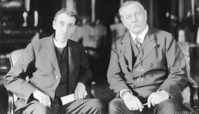 Arthur Conan Doyle and Rev. George Vale Owen.