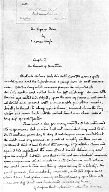 p. 1 (2nd version of manuscript)