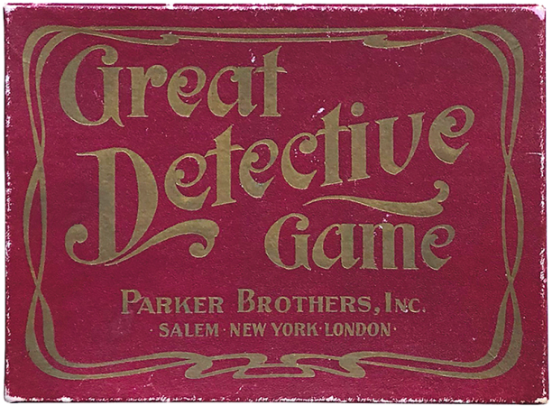 Box of the Great Detective Game.