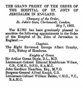 The London Gazette (8 may 1903, p. 1)