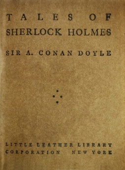 Tales of Sherlock Holmes title page (1914-1915)