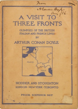 Hodder & Stoughton Ltd. (1916) Signed by Arthur Conan Doyle.