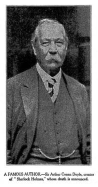 Sir Arthur Conan Doyle (1930)