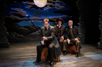 Mark McGrinder, Cowboy Heir (Adrian Shepherd) and Dr. Watson (Jamie Williams)