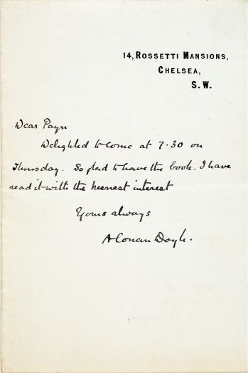Letter to James Payn (< 1898).