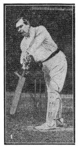 Arthur Conan Doyle training "at the nets" (may 1908).