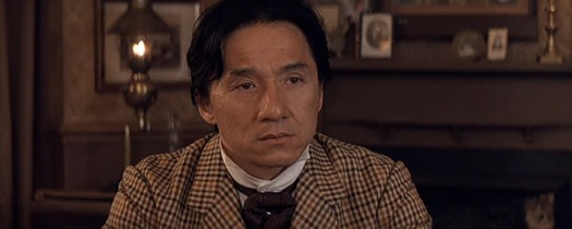 Chon Wang disguised as Watson (Jackie Chan)