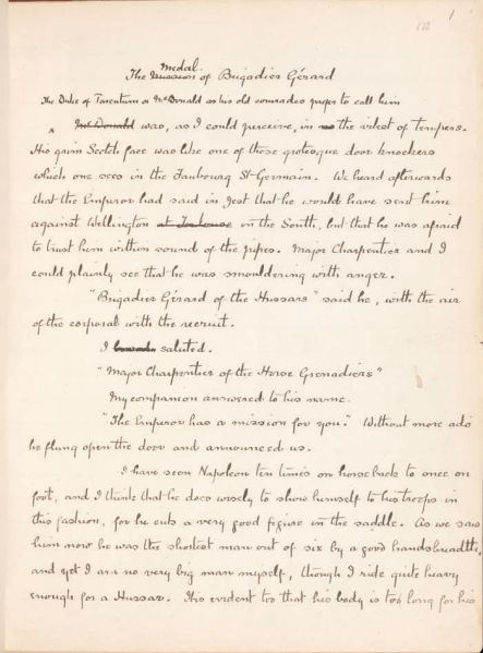 File:Manuscript-1894-the-medal-of-brigadier-gerard-p01.jpg