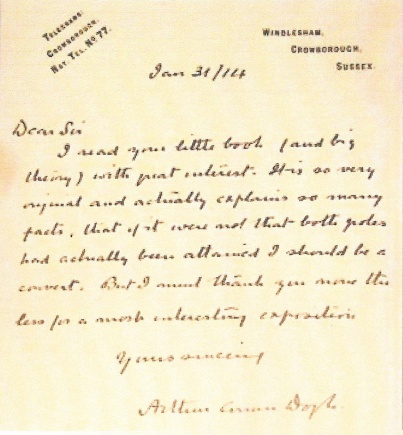 Letter to Marshall B. Gardner (31 january 1914)