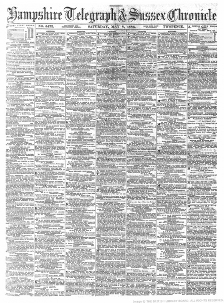 File:Hampshire-telegraph-sussex-chronicle-1886-05-08-p1.jpg