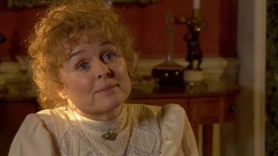 Sinéad Cusack as Mary Doyle in The Strange Case of Sherlock Holmes and Arthur Conan Doyle (2005).