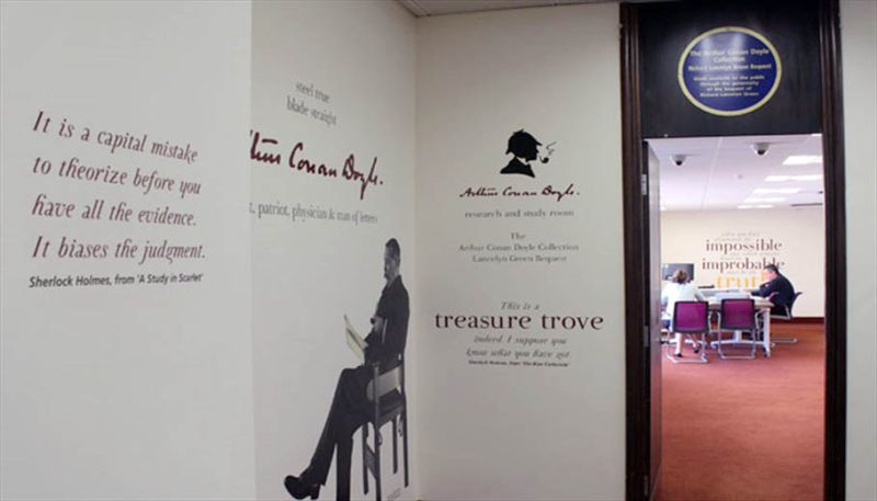File:Portsmouth-history-centre-conan-doyle-collection-entrance.jpg