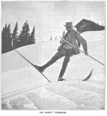 Arthur Conan Doyle, An adept turning. (An Alpine Pass on "Ski")