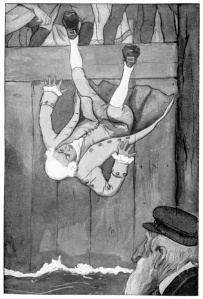 "Poor old Boswell was pushed overboard"