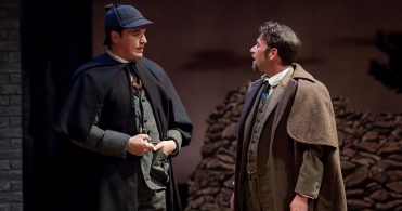 Sherlock Holmes (Rafael Untalan) & Dr. Watson (Jacob James)