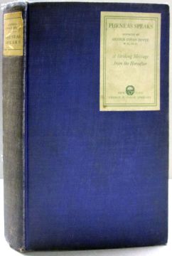 Pheneas Speaks (1927)