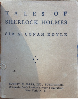 Tales of Sherlock Holmes title page (1920s)