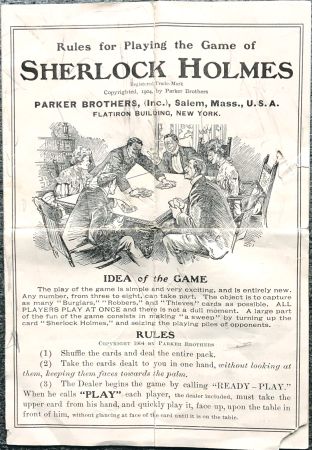 Rules of Sherlock Holmes.