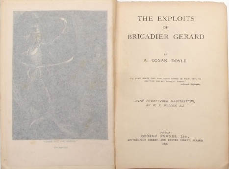 The Exploits of Brigadier Gerard frontispiece (1896)