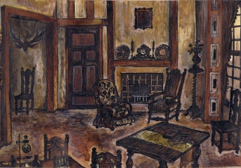Sketch of the living room.
