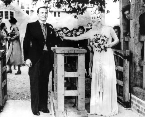 Adrian and Anna after their wedding at Minstead Parish Church (23 may 1938).