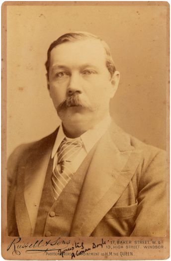 Yours truly, A. Conan Doyle. (ca. 1901)