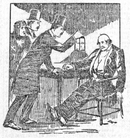 Holmes discovering Sholto's corpse (31 may 1890)