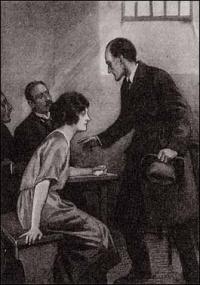 Suddenly Holmes sprang from his chair. 'Come, Watson, come!' he said. 'With the help of the God of justice I will give you a case which will make England ring.'