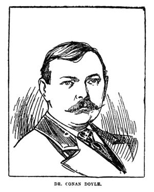 A Literary Doctor for the Front (Freeman's Exmouth Journal, 3 march 1900, p. 2)