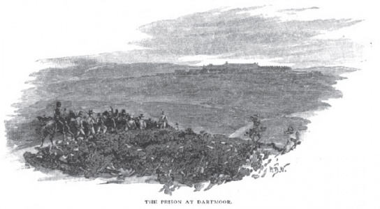 "The prison at Dartmoor."