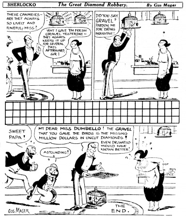 Daily Magazine of the Oakland Tribune (7 february 1925, p. 4)