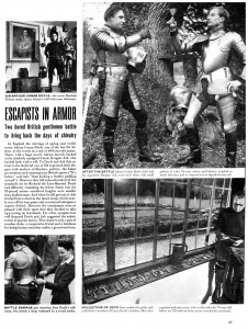 Escapists in Armor LIFE Magazine (22 march 1948).