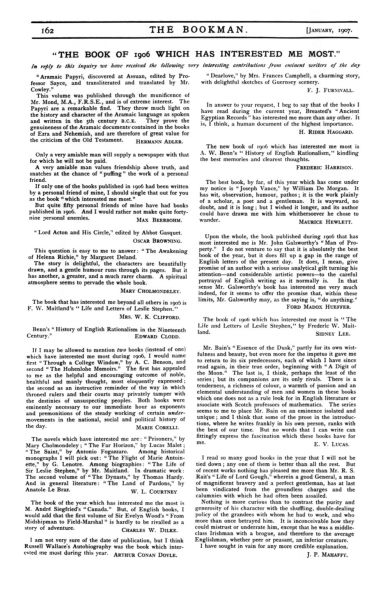 The Bookman (january 1907, p. 162)