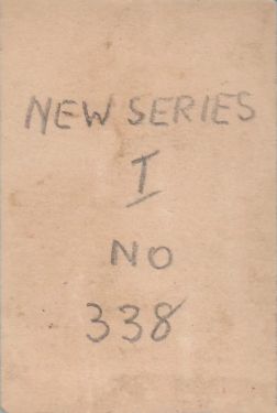William Gillette (Ogden's Guinea Gold Cigarettes New Series I No. 338) back