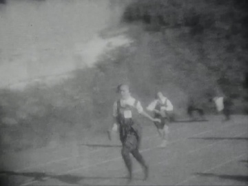 Conan Doyle Home Movie Footage 25 (73 sec.) Lena Jean Conan Doyle at sporting games